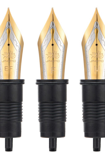 3 PCS Jinhao X159 /9019 /1935 Fountain Pen Size 8 Nibs, Replaced EF/F/M Golden/Silver Nib Set
