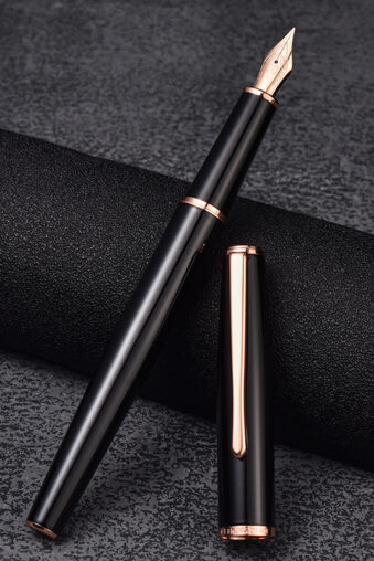 Hongdian 920 Fountain Pen, EF/F/M Nib Classic Pen, Converter Pen Writing Gift