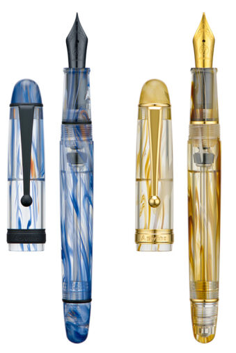 Asvine V126 Vacuum Filling Fountain Pen, EF/F/M/Stub Nib Acrylic Calligraphy Writing Pen
