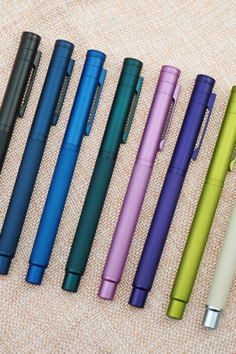 Hong 1850/1851 Forest Fountain Pen, EF/F/M/Bent/ Long Blade Nib Classic Design with Converter