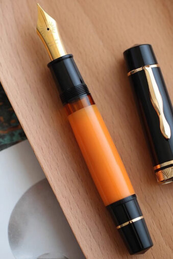 Majohn P139 Piston Fountain Pen, #6 #8 EF, F, M Nib/ Flexible Nib Nib Writing Pen Gift