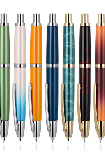 Jinhao 10 Press Fountain Pen, EF/F/M Nib Retractable Pen with Clip