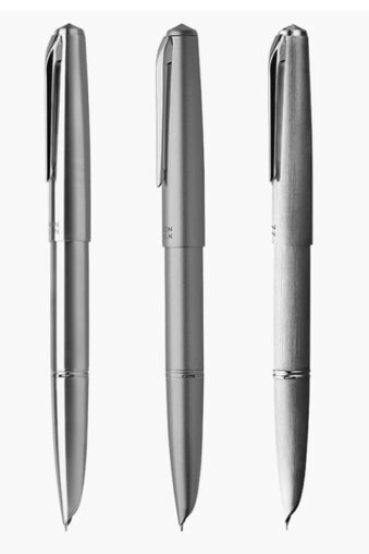 Majohn Ti200 Titanium Alloy Fountain Pen Fine nib with Converter