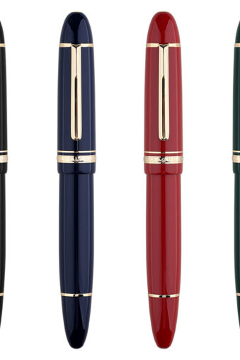 Majohn P141 Piston Resin Fountain Pen, Size 8 Fine Nib Writing Gift Pen