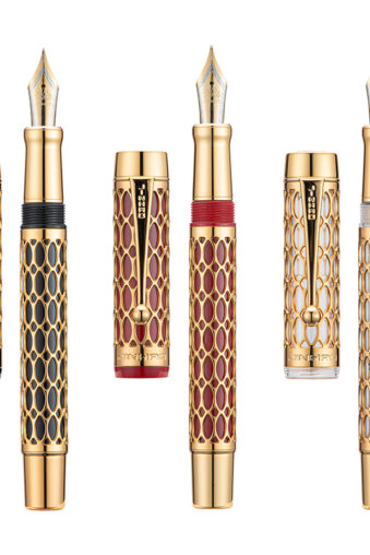 Jinhao 100 Fountain Pen Skeleton Hollow, EF/F/M Nib Writing Pen Gift